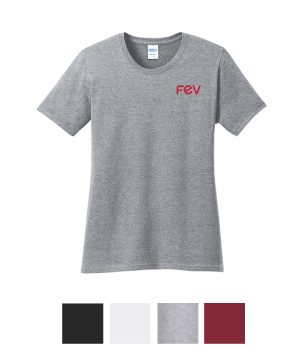 Women's Port & Co Core Cotton Tee