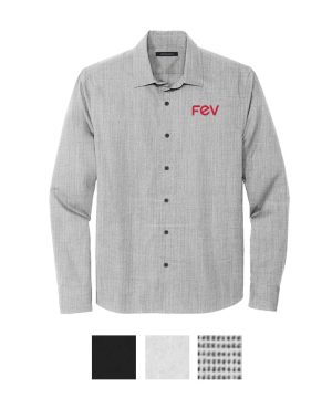 Men's Mercer+Mettle® Long Sleeve Stretch Woven Shirt