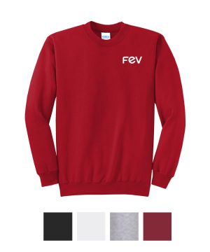 Unisex Port & Co Core Fleece Crewneck Sweatshirt