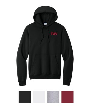 Port & Co Fleece Hooded Sweatshirt